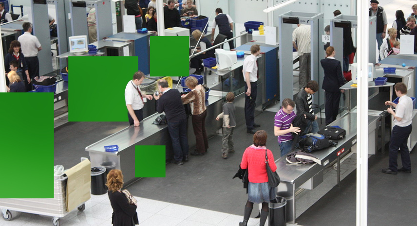 Segurança e inspeção com Raio X